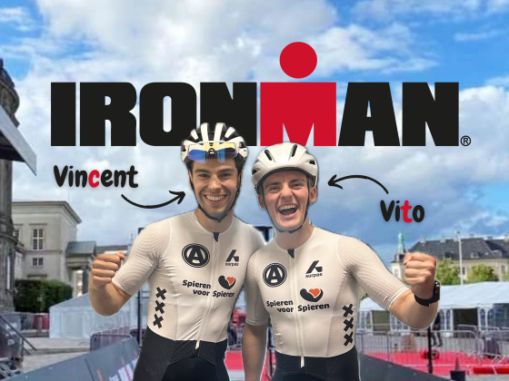 Studenten zonder ervaring naar hele IRONMAN