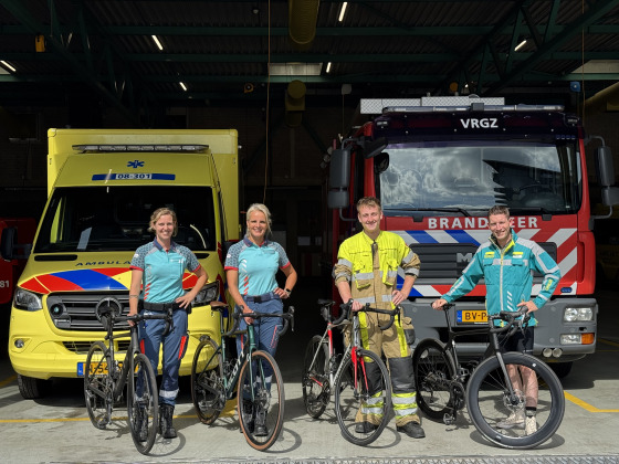 VRGZ fietst voor Spieren voor Spieren