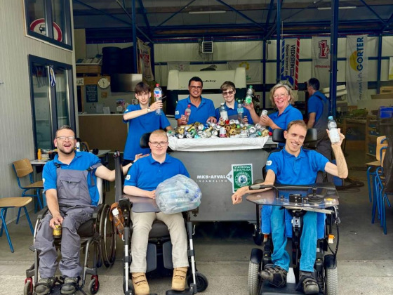 Jouw statiegeld geeft spierkracht!