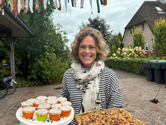 De familie Vos bakt voor Spieren voor Spieren