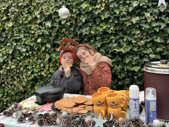 ’t Winterkraampie in actie