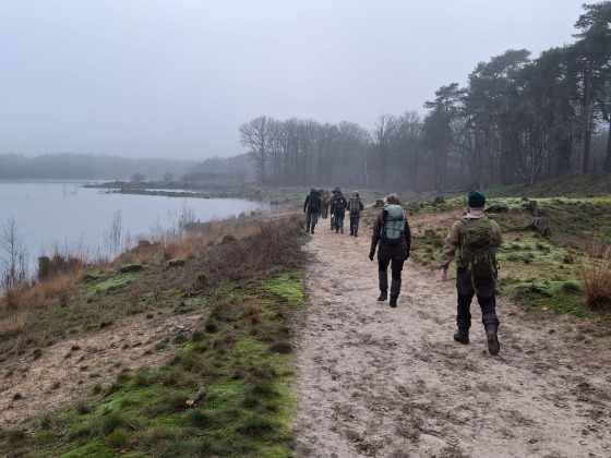 Scouting Uotha loopt van Uden naar Den Bosch