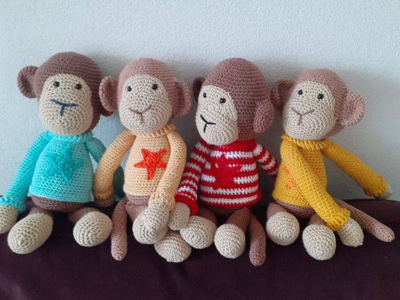 Knuffels haken voor Spieren voor Spieren