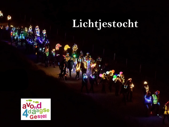 Lichtjestocht Avond4Daagse Gestel