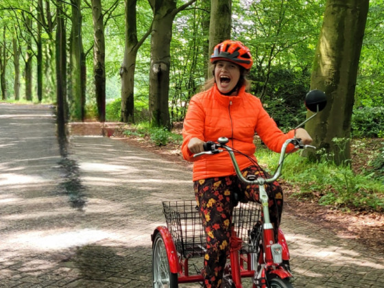 Op 3 wielen in actie!