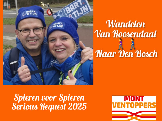 Wandelen van Roosendaal naar Den Bosch