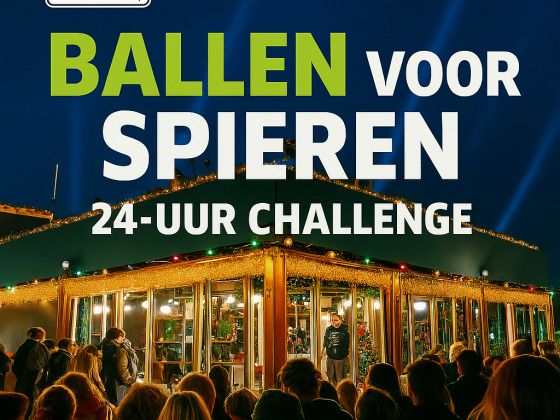 Ballen voor Spieren – 24 uur Challenge TPC Maliskamp