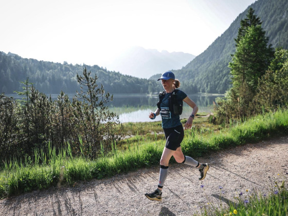 Mariët loopt voor spieren
