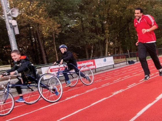 Rogier loopt voor Spieren voor Spieren