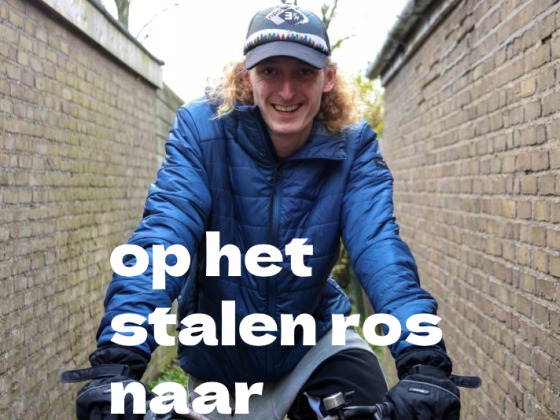 Op het stalen ros naar den bosch