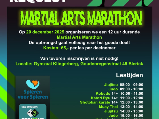 Martial arts marathon