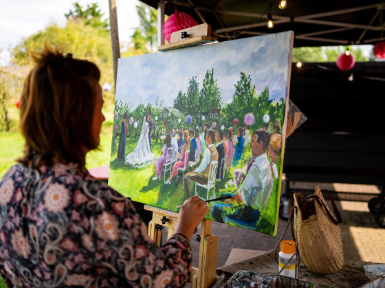 Live Paint door Dorien van den Tol