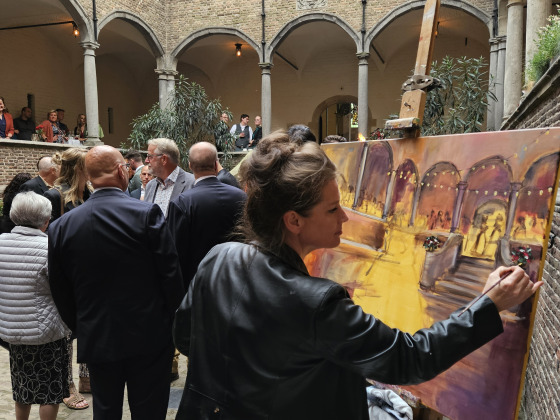 Live Paint door Marcelle Schoenmaker