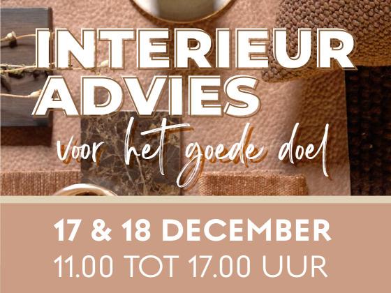 Interieuradvies voor het goede doel