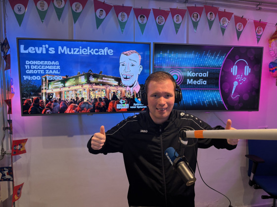 Muziek van Dj Levi van Koraal Op De Bies.