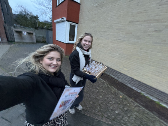 Bo & Sophie helpen Spieren voor Spieren!