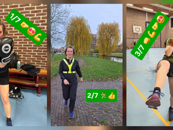 In 6 dagen 7 x sporten