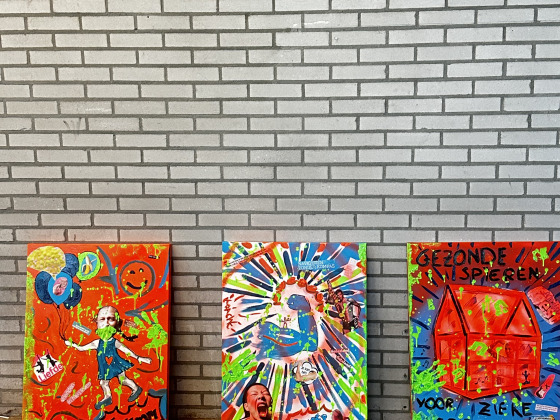 painting in colours of serious request