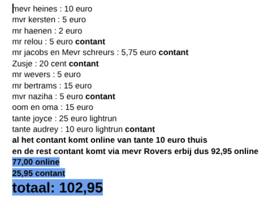 geld inzameling blariacum 2025