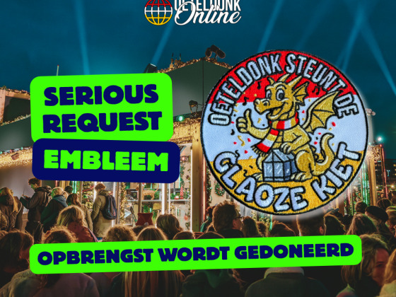 Oeteldonk Steunt De Glaoze Kiet Embleem