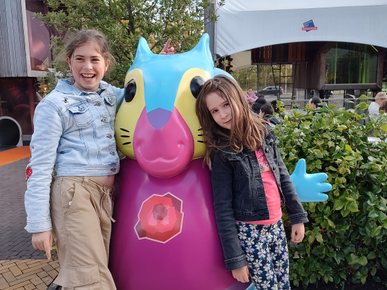 Zusjes in actie voor spieren voor spieren