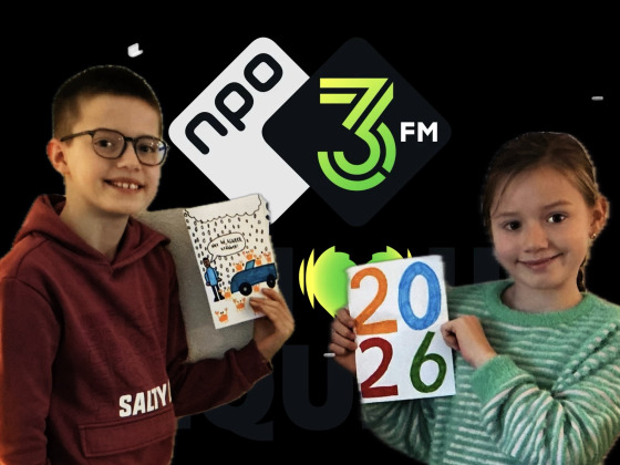 Nieuwjaarskaarten voor Serious Request