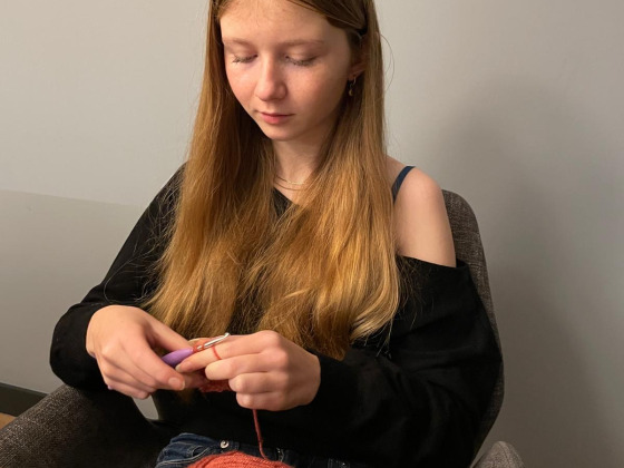 Gehaakte kerststerren door Amélie