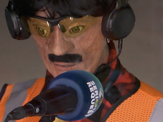 Fred verbleef in het Glazen Huis, en niet voor niets!