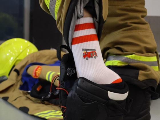 MedSocks x Brandweervrouw Sjors
